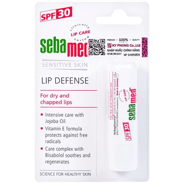 Son dưỡng môi Sebamed Lip Defense làm dịu và mềm môi (4.8g)